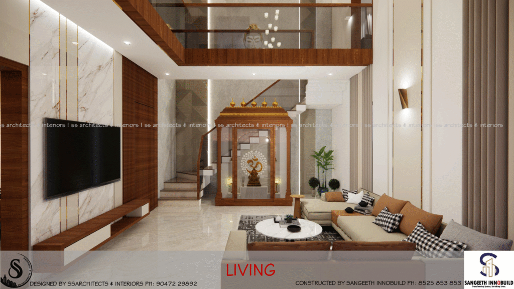 Construction project by Sangeeth InnoBuild in Tiruppur